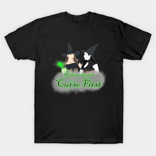 Curse First T-Shirt by SwordOfDorkness